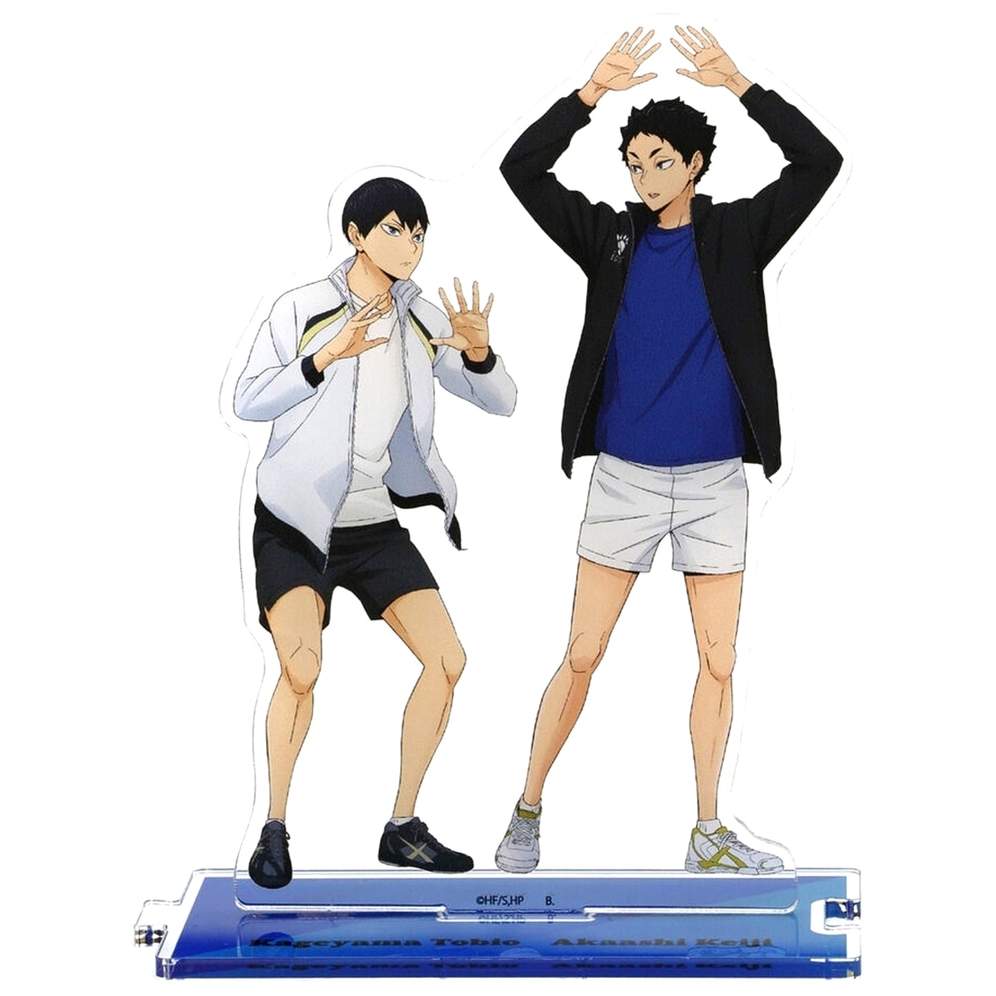 Tobio Kageyama & Keiji Akaashi Newly Drawn Connecting Acrylic Stand Haikyu!! [USED]