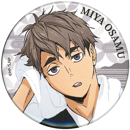 Osamu Miya Haikyu!! x Gokurakuyu RAKU SPA Saiko ni High na Kyujitsu Vol. 2 Trading Button Vol. 2 Bath Ver. [USED]