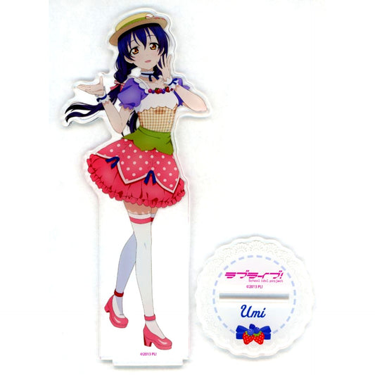 Umi Sonoda THE Chara CAFE Odaiba Decks Tokyo Beach x Love Live! Series Cafe party Big Acrylic Stand [USED]
