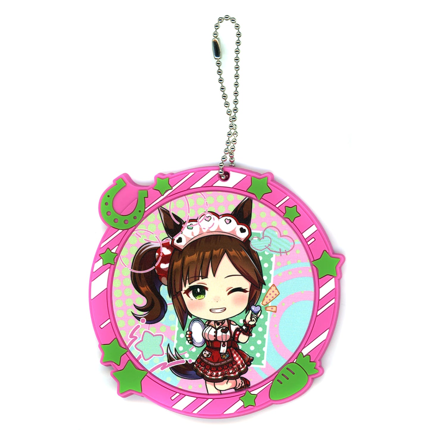 Umamusume: Pretty Derby Ines Fujin Ichiban Kuji Vol.11 Full-Color Rubber Charm Kyunchara Illustrations Prize H [USED]