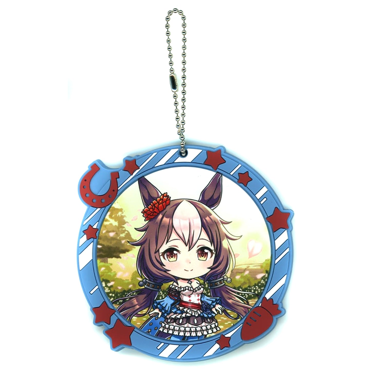 Umamusume: Pretty Derby Yamanin Zephyr Ichiban Kuji Vol.11 Full-Color Rubber Charm Kyunchara Illustrations Prize H [USED]