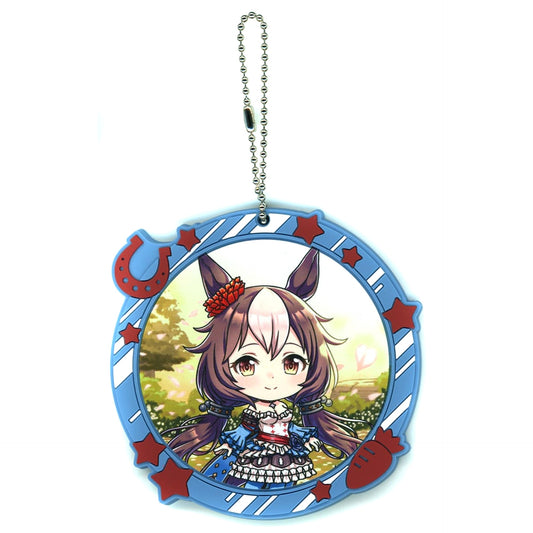 Umamusume: Pretty Derby Yamanin Zephyr Ichiban Kuji Vol.11 Full-Color Rubber Charm Kyunchara Illustrations Prize H [USED]