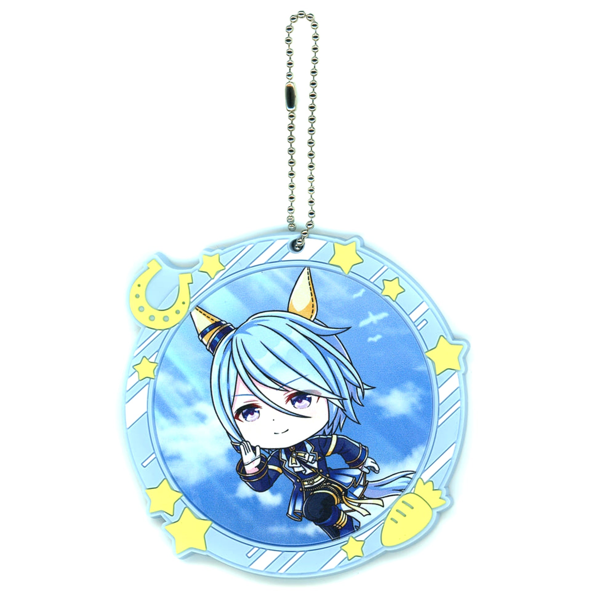 Umamusume: Pretty Derby K.S.Miracle Ichiban Kuji Vol.11 Full-Color Rubber Charm Kyunchara Illustrations Prize H [USED]