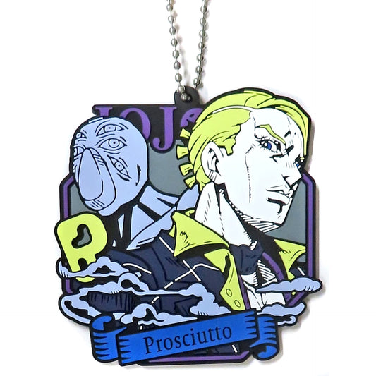 JoJo's Bizarre Adventure Prosciutto Ichiban Kuji Golden Wind Hitman Team Rubber Charm Prize K [USED]