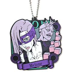 JoJo's Bizarre Adventure Melone Ichiban Kuji Golden Wind Hitman Team Rubber Charm Prize K [USED]