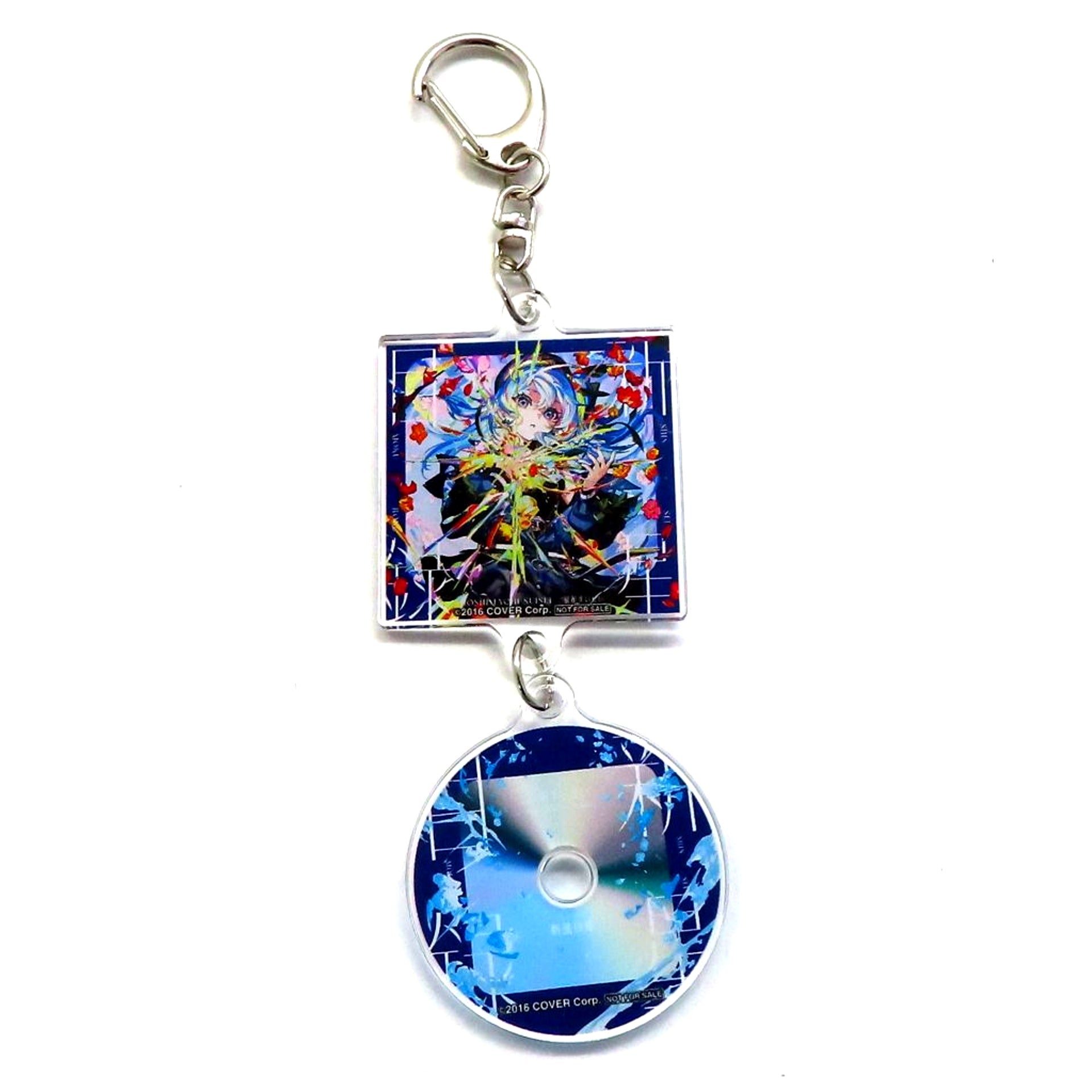 Hoshimachi Suisei hololive Shinsei Mokuroku CD Purchase Bonus Acrylic CD Charm hololive production Official Shop [USED]