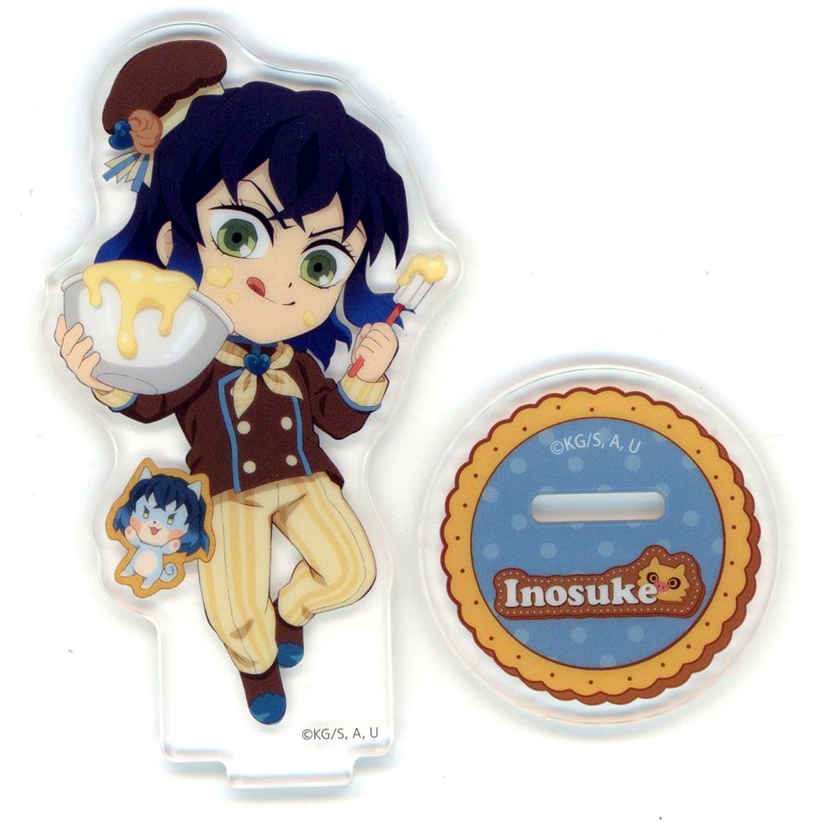 Inosuke Hashibira Demon Slayer x ufotable Cafe x Machi Asobi Cafe Valentine & White Day Event 2025 First Half Random Acrylic Stand [USED]