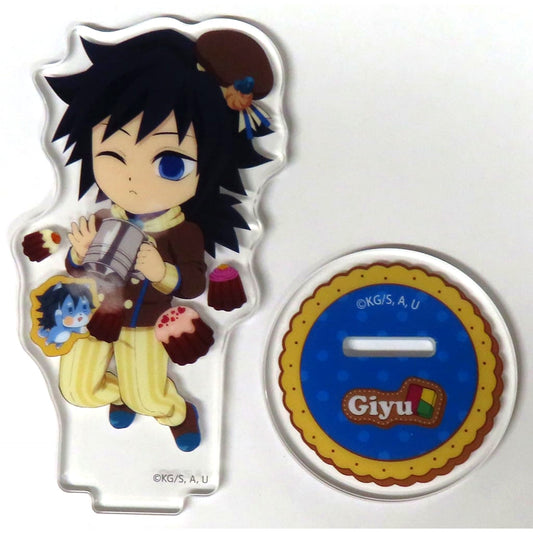 Giyu Tomioka Random Acrylic Stand Demon Slayer x ufotable Cafe x Machi Asobi Cafe Valentine & White Day Event 2025 First Half [USED]