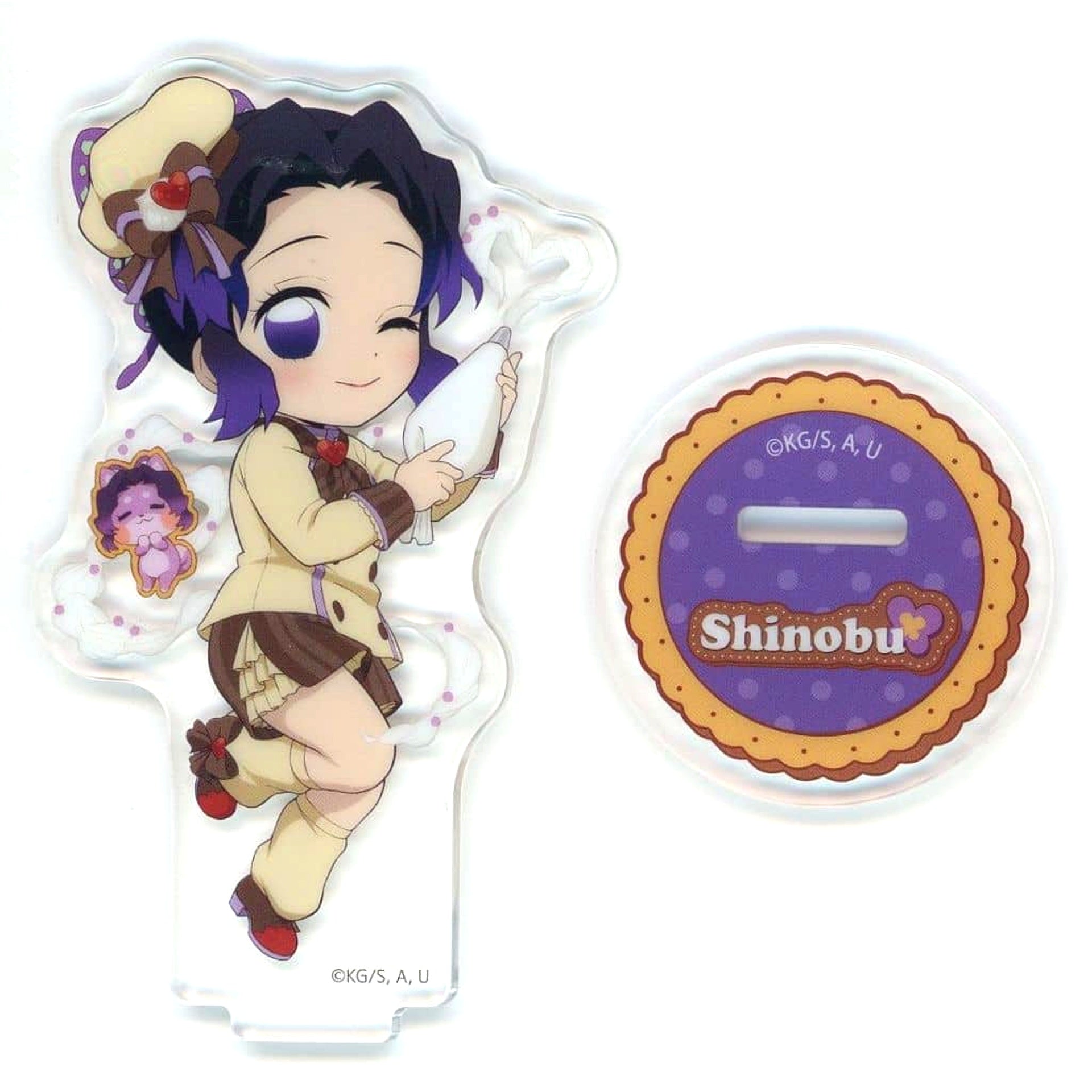 Shinobu Kocho Demon Slayer: Kimetsu no Yaiba Random Acrylic Stand Demon Slayer x ufotable Cafe x Machi Asobi CAFE Valentine & White Day Event 2025 First Half [USED]