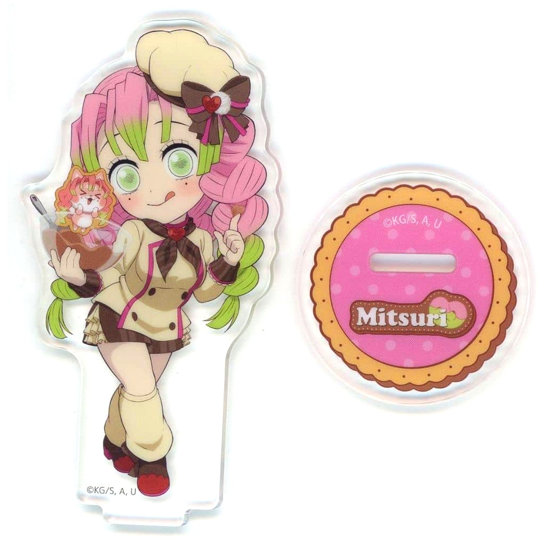 Mitsuri Kanroji Demon Slayer: Kimetsu no Yaiba ufotable Cafe/Machi Asobi Cafe Valentine and White Day Event 2025 First Half Random Acrylic Stand [USED]