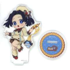 Demon Slayer Kimetsu no Yaiba ufotable Cafe x Machi Asobi Valentine & White Day Event 2025 First Half Random Acrylic Stand Aoi Kanzaki Acrylic Stands [USED]