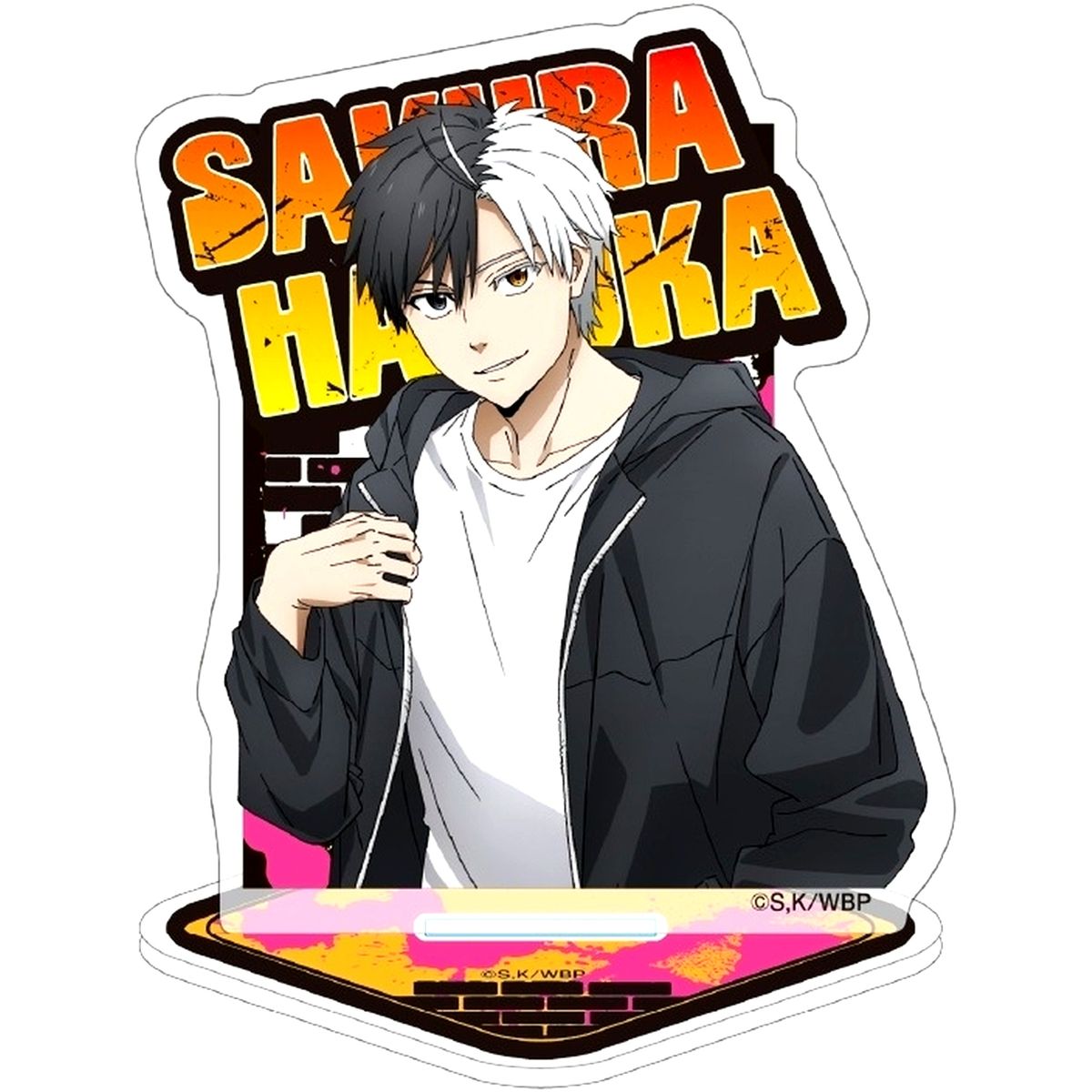 Haruka Sakura Acrylic Stand Wind Breaker [USED]