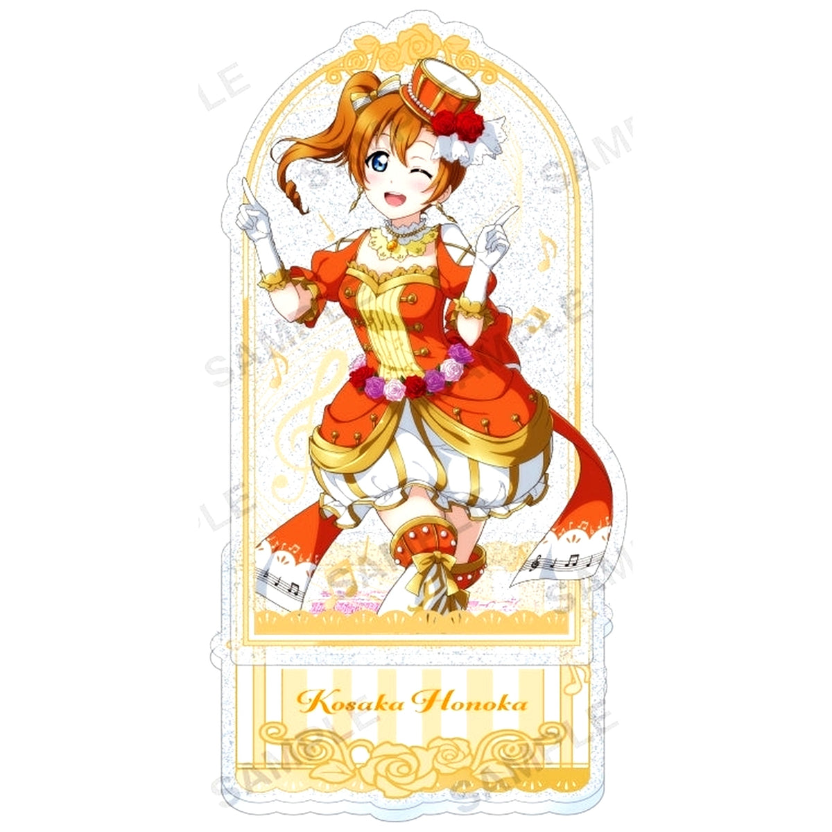 Honoka Kosaka Muse Kirarin Acrylic Stand Instrument Ver Love Live! School Idol Festival [USED]