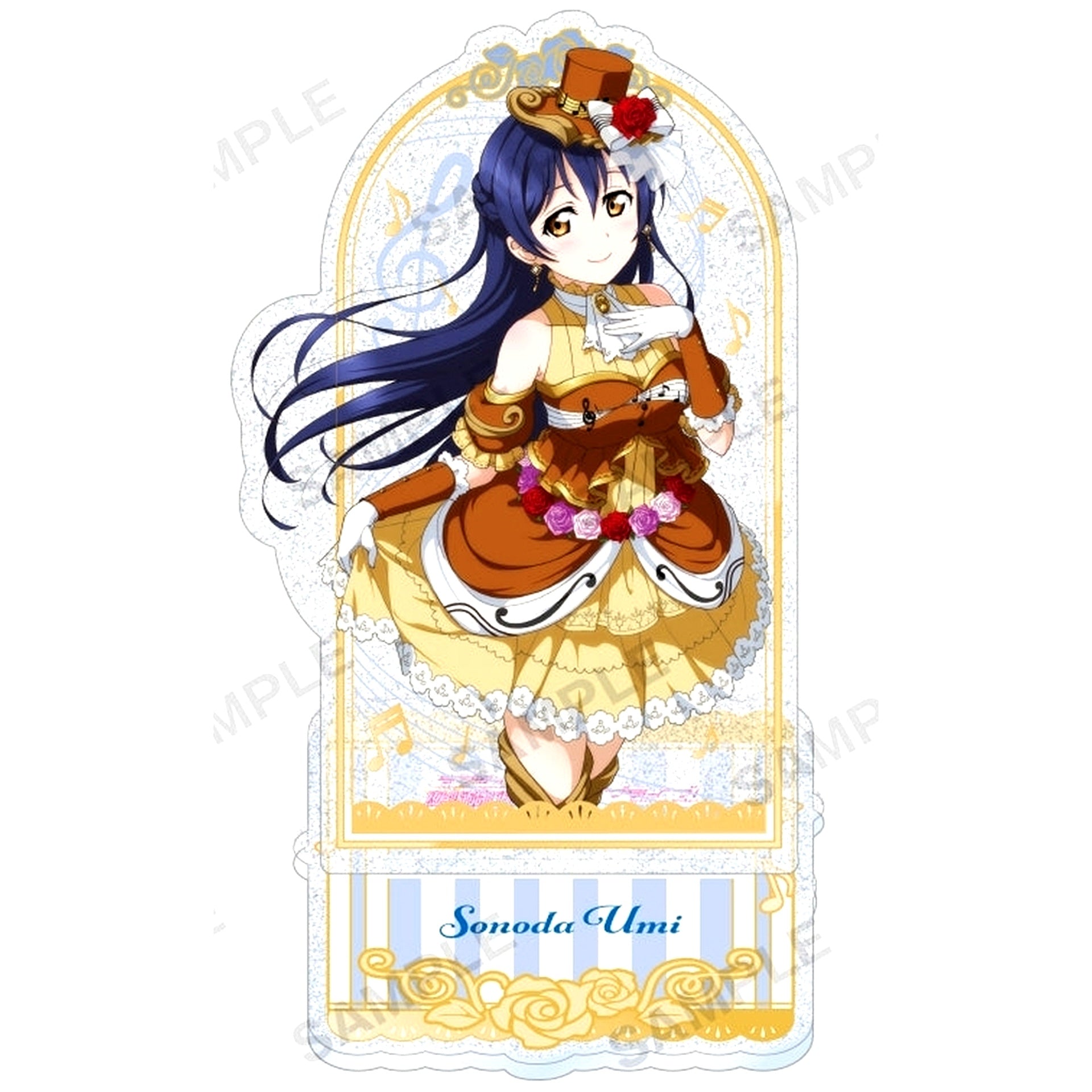 Umi Sonoda Kirarin Acrylic Stand Mu's Instrument Ver. Love Live! School Idol Festival [USED]
