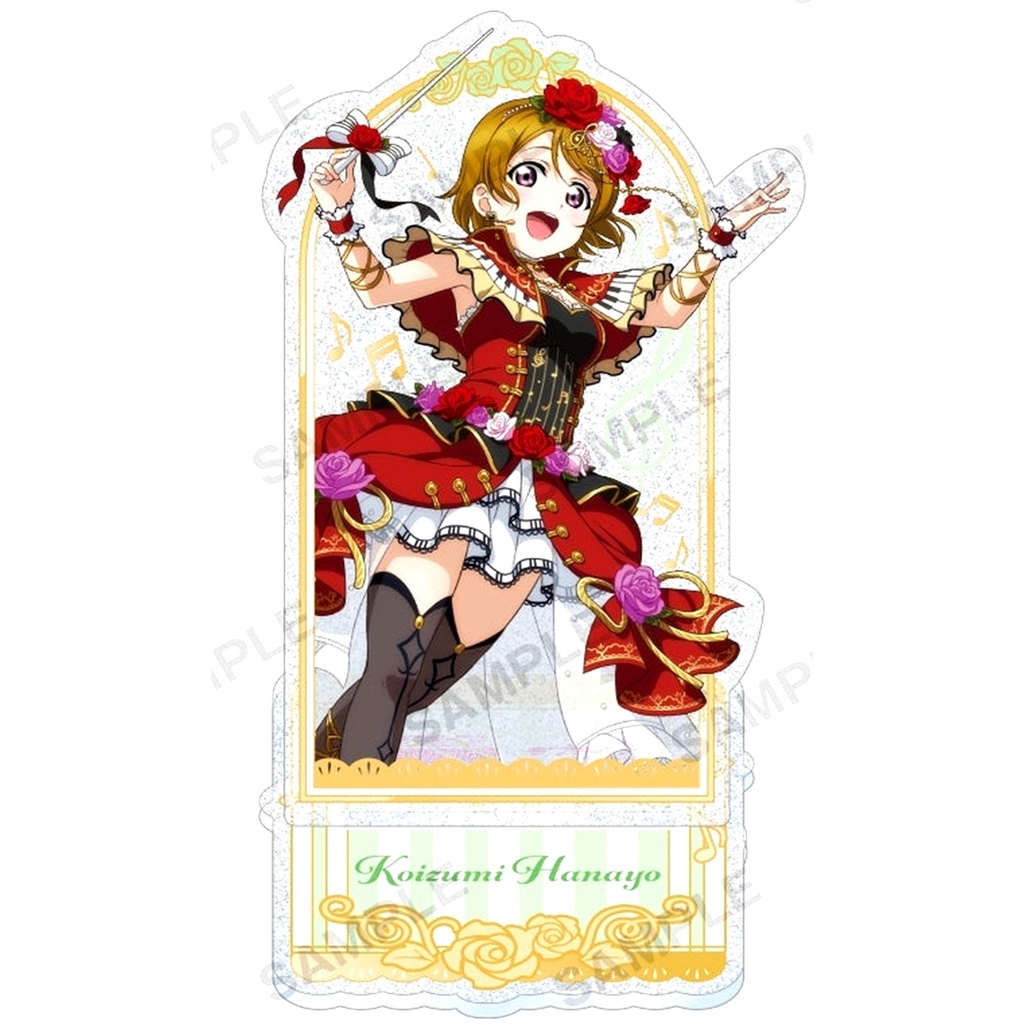 Hanayo Koizumi Kirarin Acrylic Stand Mu's Instrument Ver. Love Live! School Idol Festival [USED]