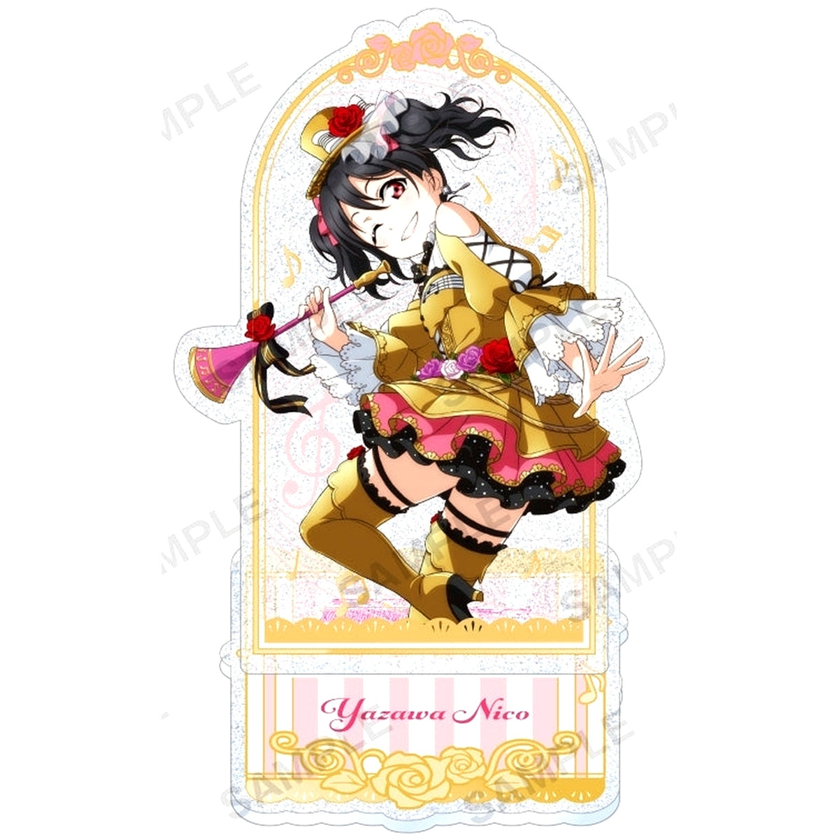 Nico Yazawa Muse Kirarin Acrylic Stand Musical Instrument Ver. Love Live! School Idol Festival [USED]