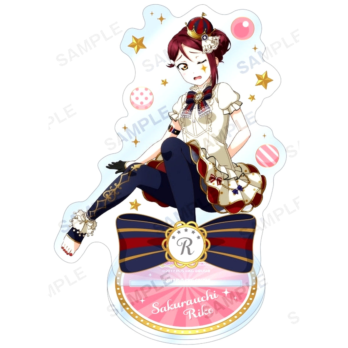 Riko Sakurauchi Acrylic Stand Aqours Circus Ver Love Live! School Idol Festival [USED]