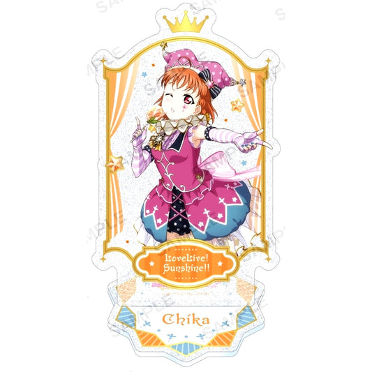 Chika Takami Aqours Circus Ver. Love Live! School Idol Festival Kirarin Acrylic Stand [USED]