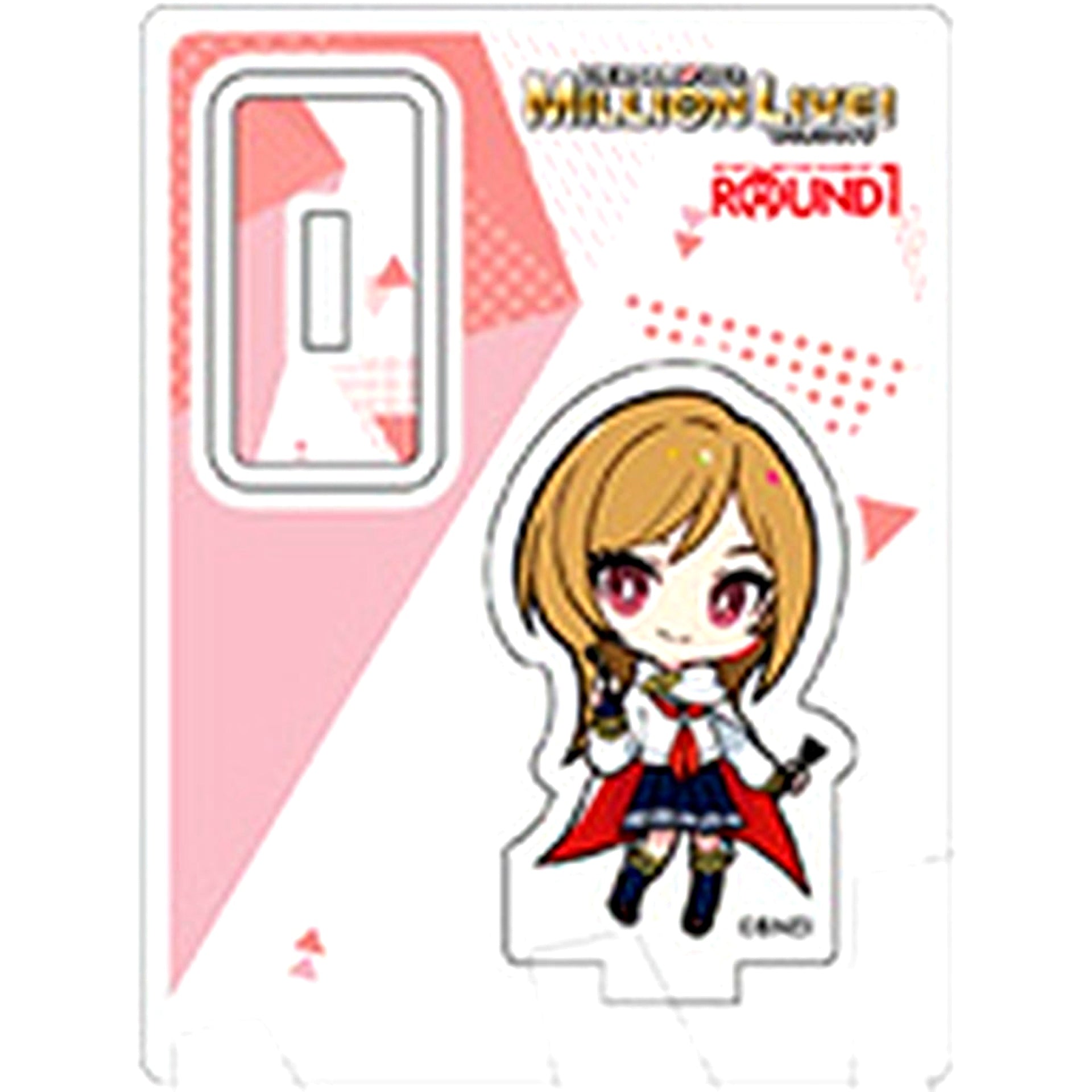 Rio Momose The Idolmaster Million Live! Trading Acrylic Stand Mini Character Idol Hero ROUND1 Collaboration ver. [USED]