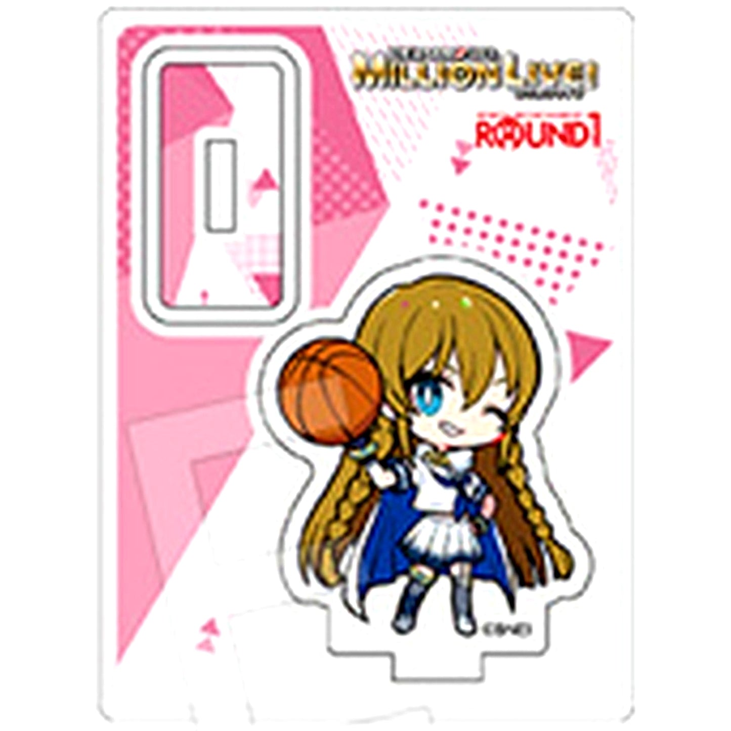 Umi Kousaka The Idolmaster Million Live! Trading Acrylic Stand Mini Character Idol Hero ROUND1 Collaboration ver. [USED]