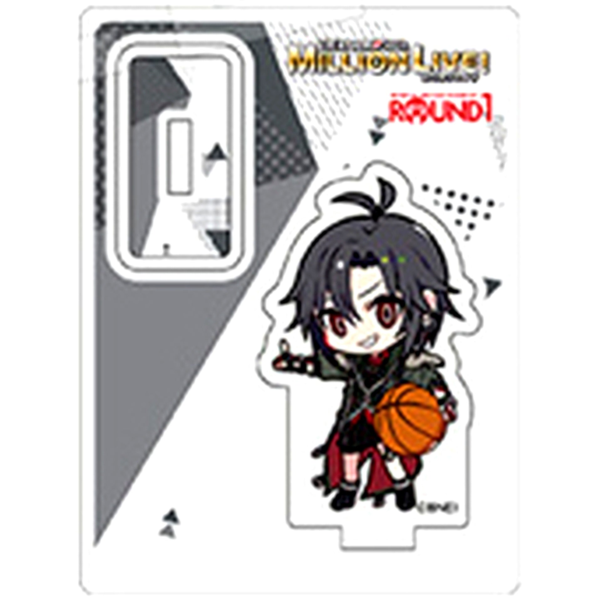 Makoto Kikuchi Destrudo Round 1 Collabo Ver. Trading Mini Character Acrylic Stand The Idolmaster Million Live! [USED]