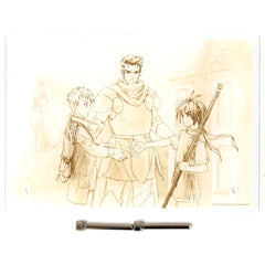 Suikoden I and II HD Remaster Gate Rune and Dunan Unification Wars Suikoden I Start of Friendship Acrylic Board PS5/Switch Game KONAMI STYLE Limited Acrylic Board Set Included Bonus Single [USED]