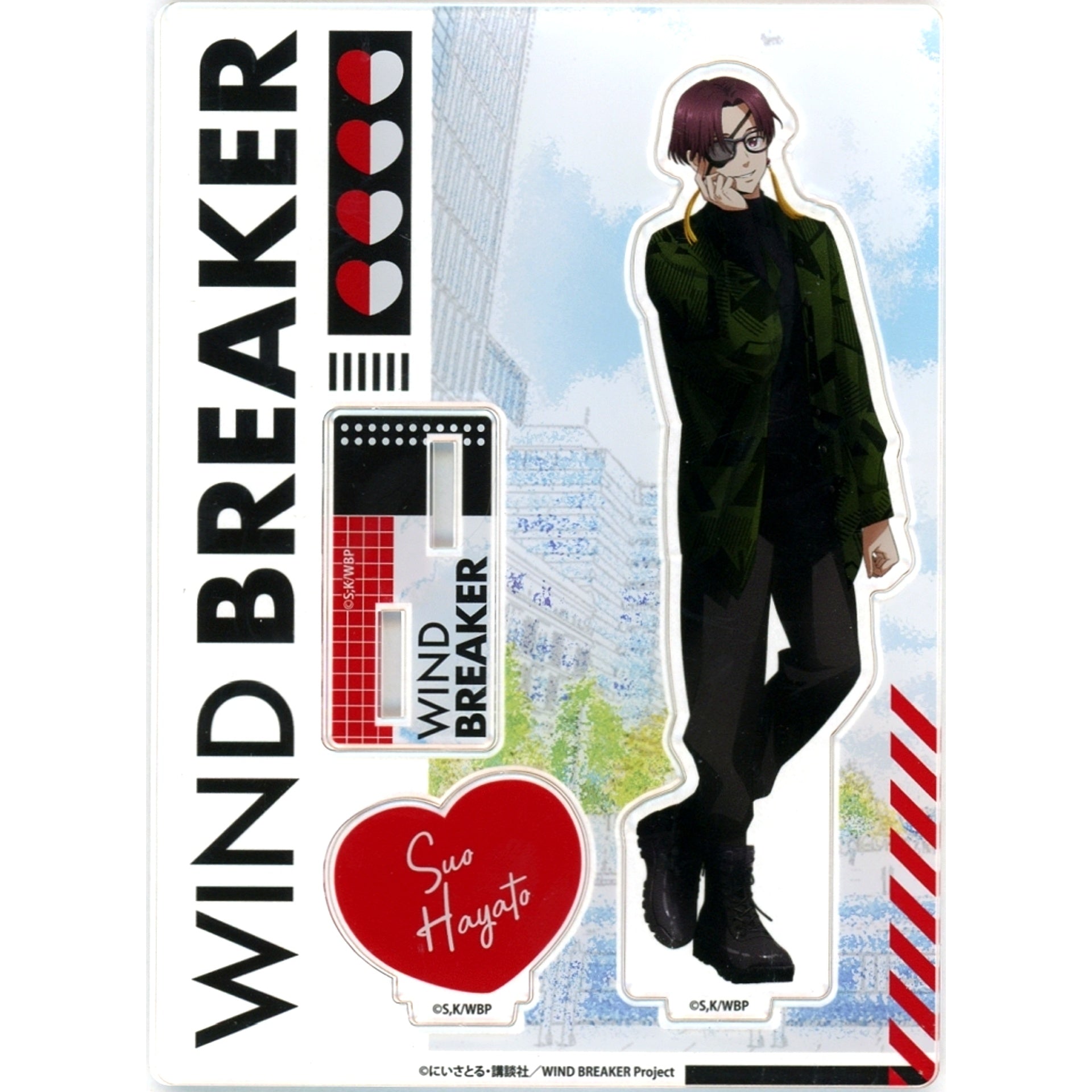 Hayato Suo Acrylic Stand Glasses WIND BREAKER POP UP STORE [USED]