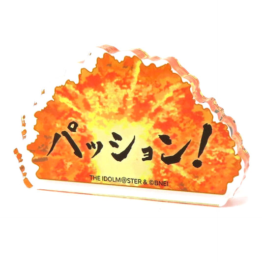 Passion Ver. Official Acrylic Block The Idolmaster SideM 10th Anniversary Meeting Passion Up!!! [USED]