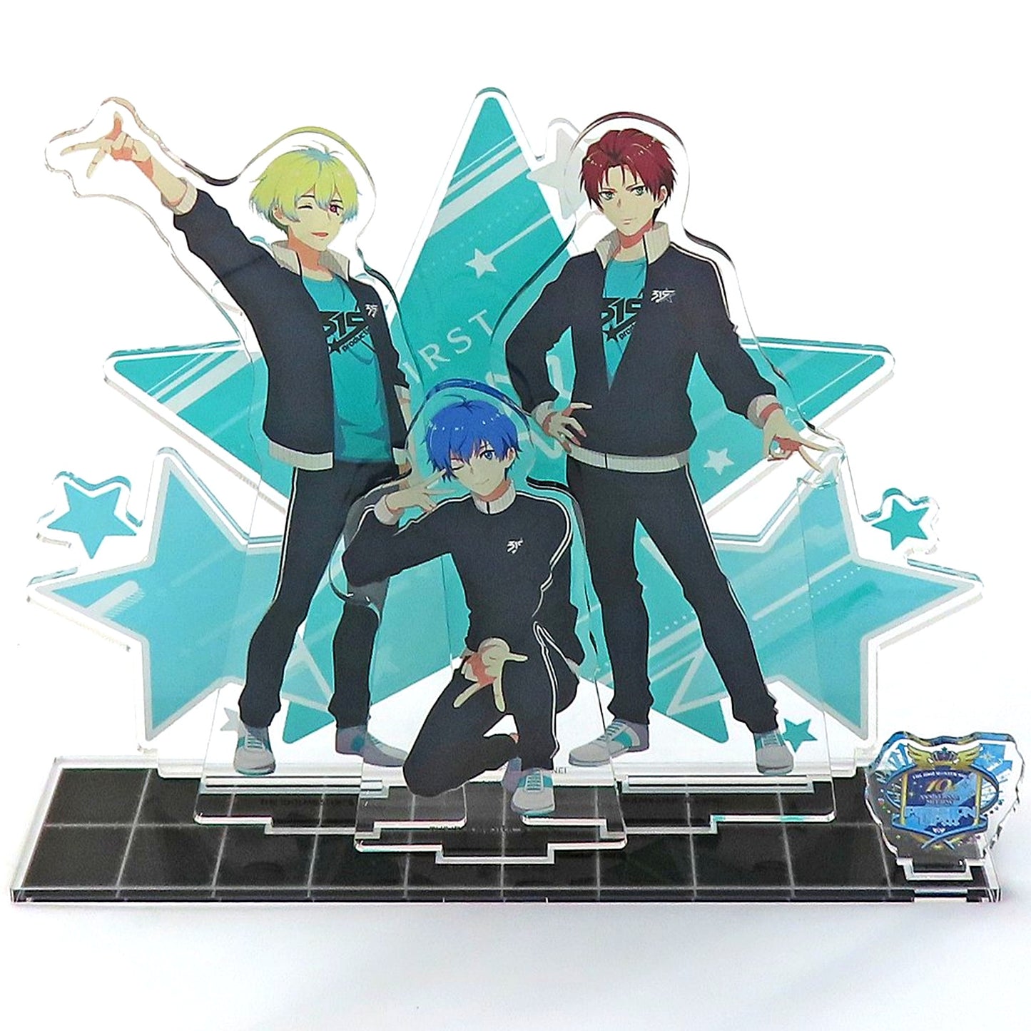 C.FIRST THE IDOLM@STER SideM Official Acrylic Stand Set 10th ANNIVERSARY MEETING P@SSION UP!!! [USED]