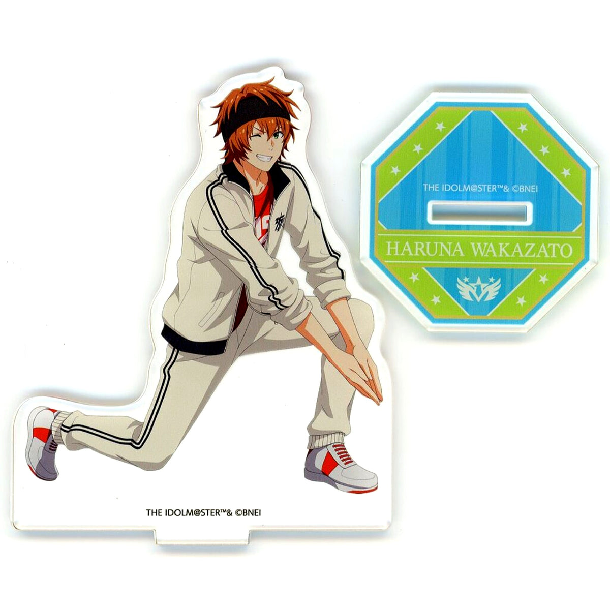Haruna Wakazato Idolmaster SideM Official Acrylic Stand 10th ANNIVERSARY MEETING P@SSION UP!!! [USED]