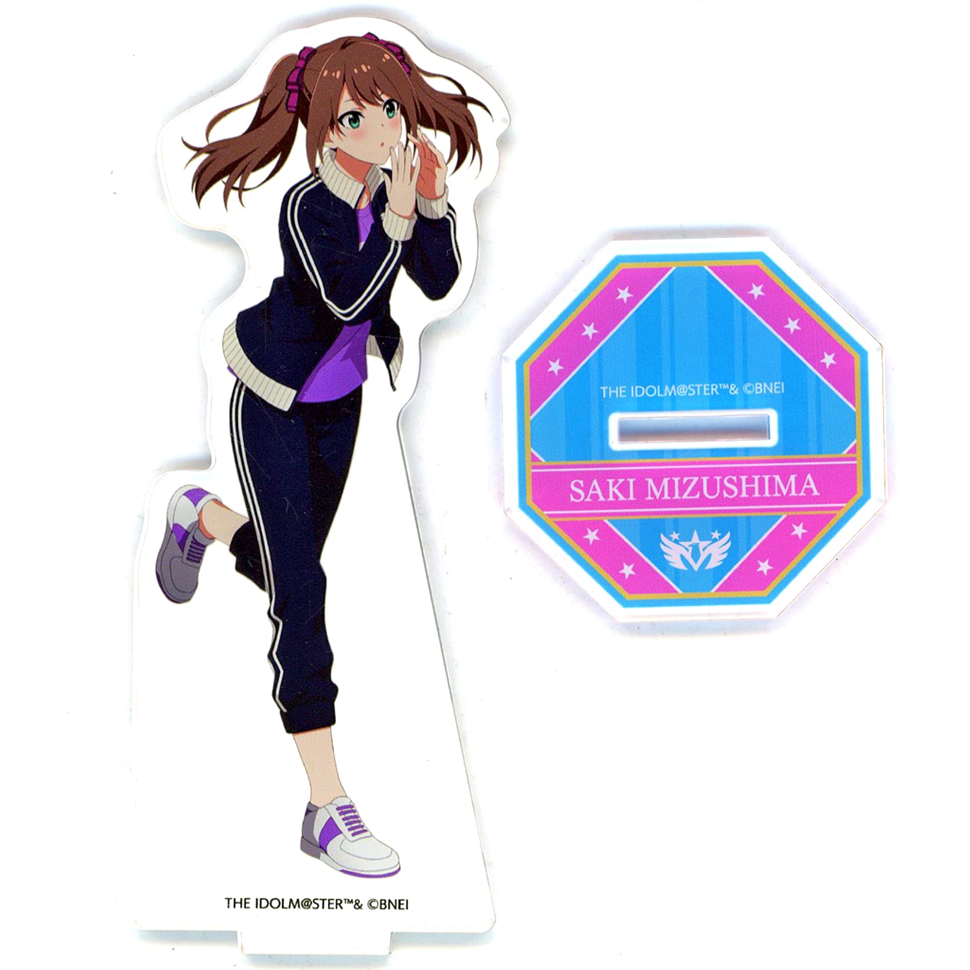 Saki Mizushima The Idolmaster SideM Official Acrylic Stand 10th Anniversary Meeting PASSION UP!!! [USED]