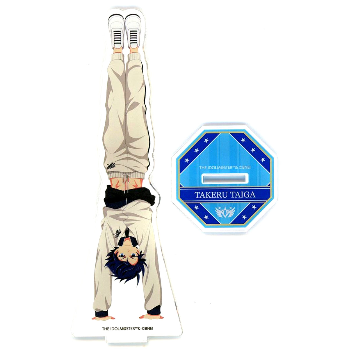 Takeru Taiga Official Acrylic Stand THE IDOLM@STER SideM 10th ANNIVERSARY MEETING P@SSION UP [USED]
