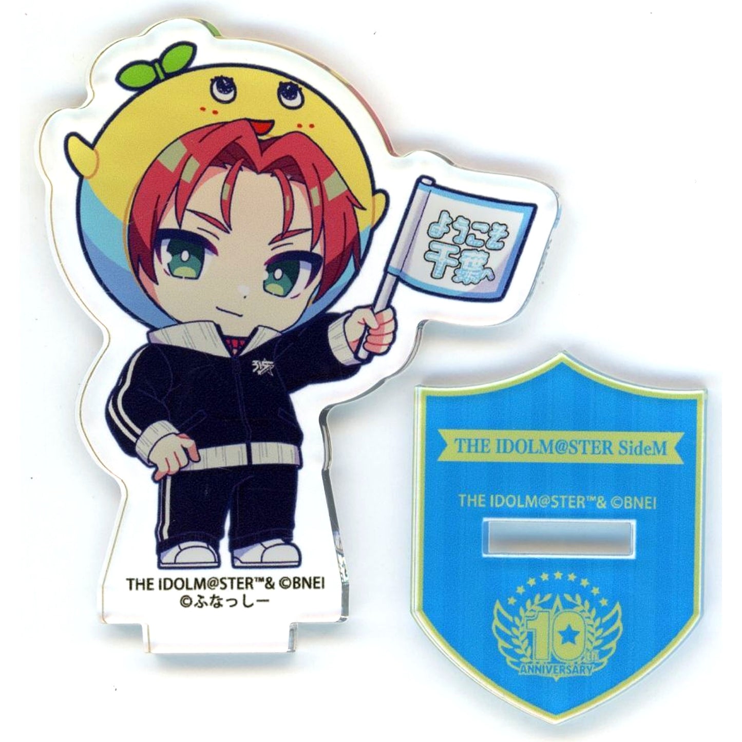Eishin Mayumi Funassyi Ver. Idolmaster SideM 10th ANNIVERSARY MEETING P@SSION UP!!! Official Mini Acrylic Stand [USED]