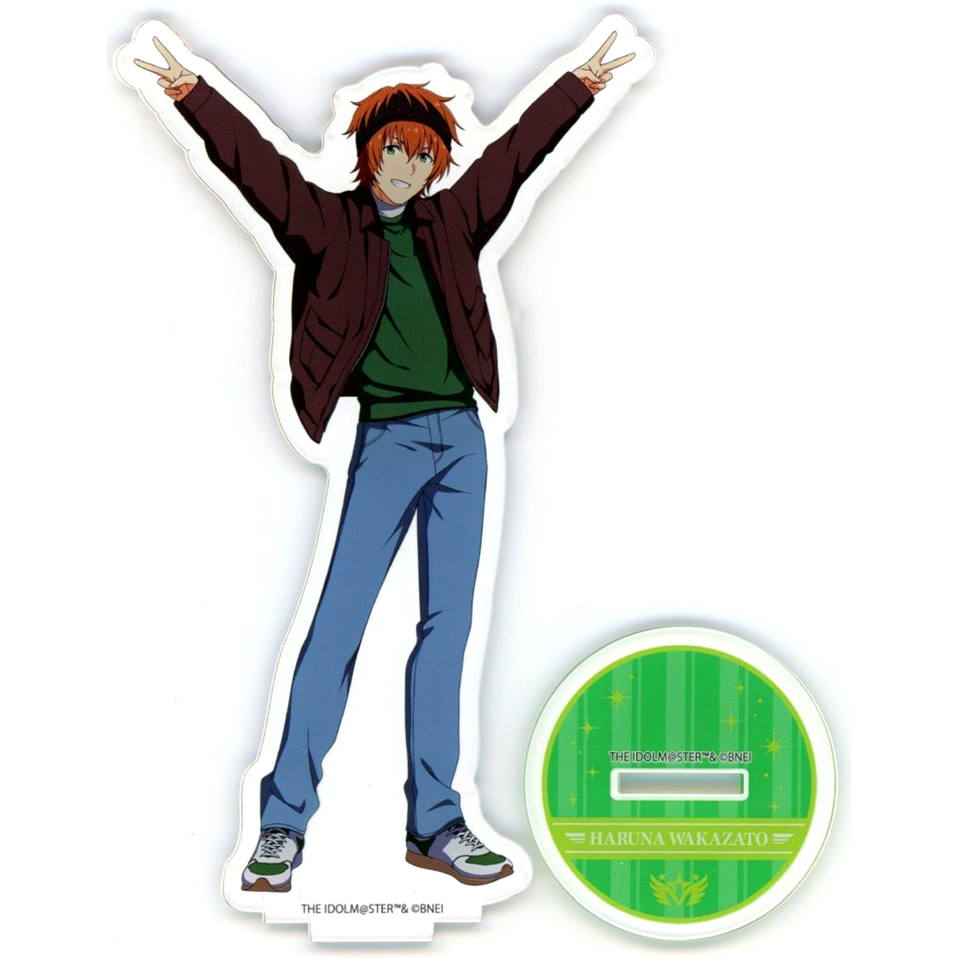 Haruna Wakazato The Idolmaster SideM 10th Anniv Meeting Passion Sparks!!! Commemorative Official Acrylic Stand [USED]