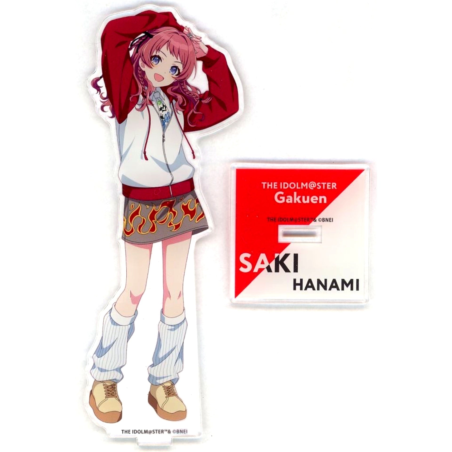 Saki Hanamichi THE IDOLM@STER Series B Official Acrylic Stand NYLON JAPAN [USED]