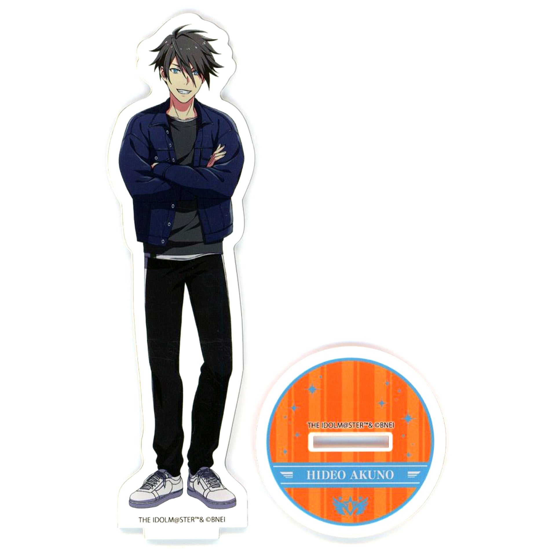Hideo Akuno The Idolmaster SideM 10th Anniversary Meeting Passion Bang!!! Commemorative Official Acrylic Stand [USED]