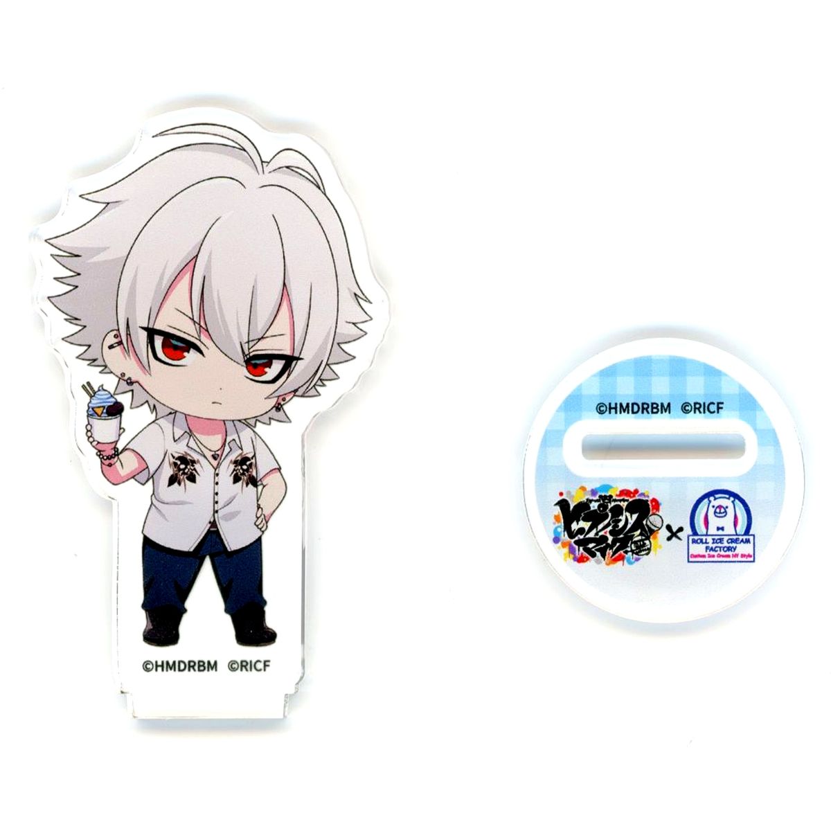 Samatoki Aohitsugi Hypnosis Mic: Division Rap Battle Movie x Roll Ice Cream Factory Trading Acrylic Stand [USED]
