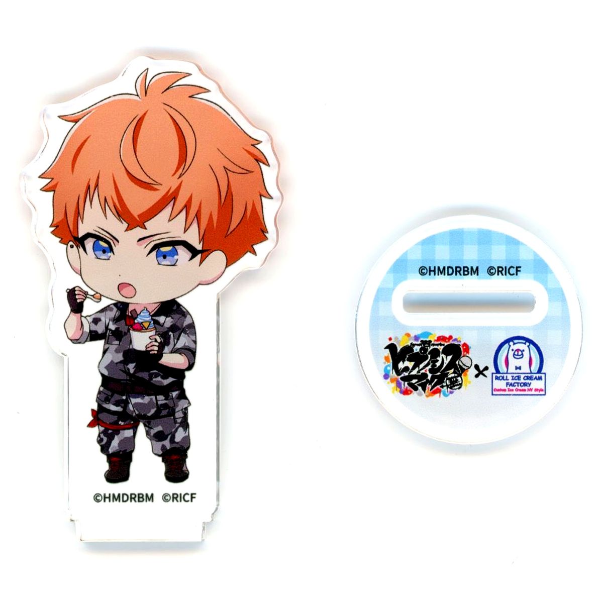 Rio Mason Busujima Hypnosis Mic: Division Rap Battle Movie x Roll Ice Cream Factory Trading Acrylic Stand [USED]