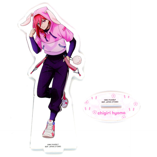 Hyoma Chigiri Acrylic Plate with Stand Namco Campaign casual bunny Blue Lock Namco Limited [USED]