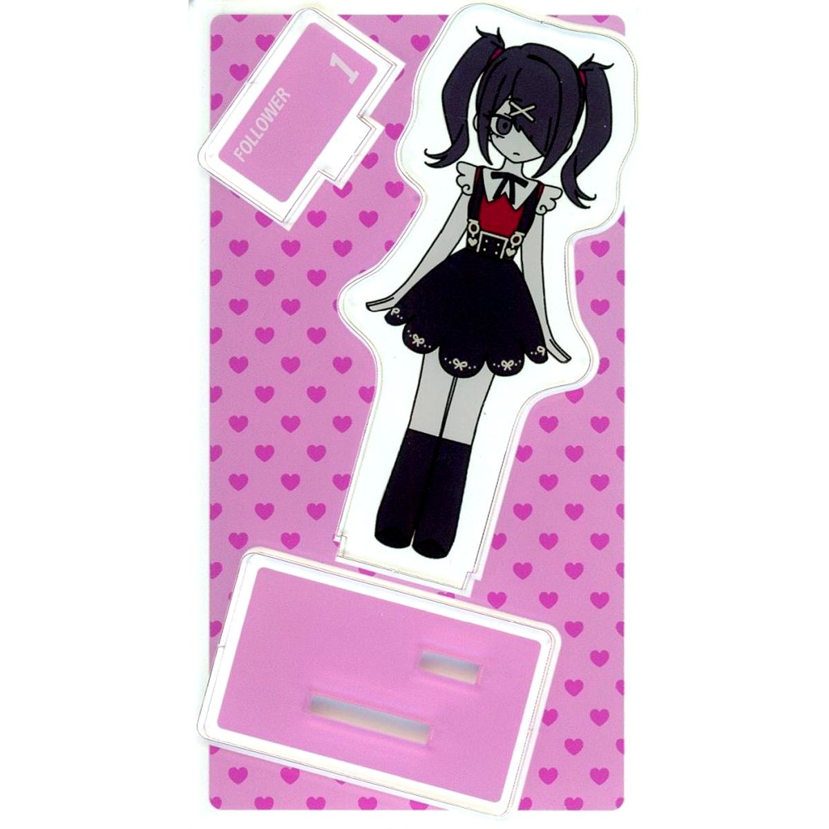 Secret 01 Needy Girl Overdose Internet Angel Blind Acrylic Stand Business Card Size [USED]