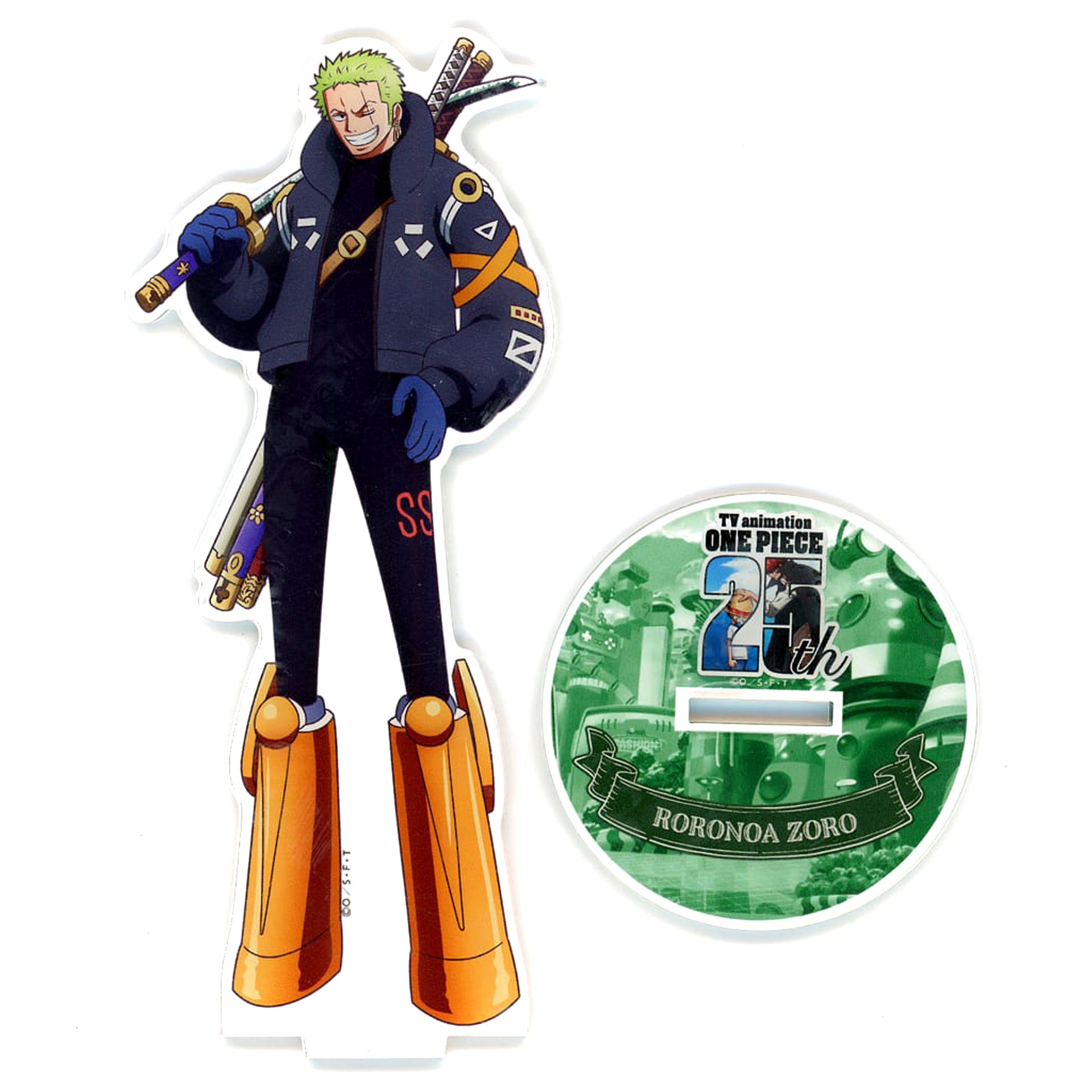 Roronoa Zoro One Piece Egghead Arc Acrylic Stand Seven Net Exclusive [USED]