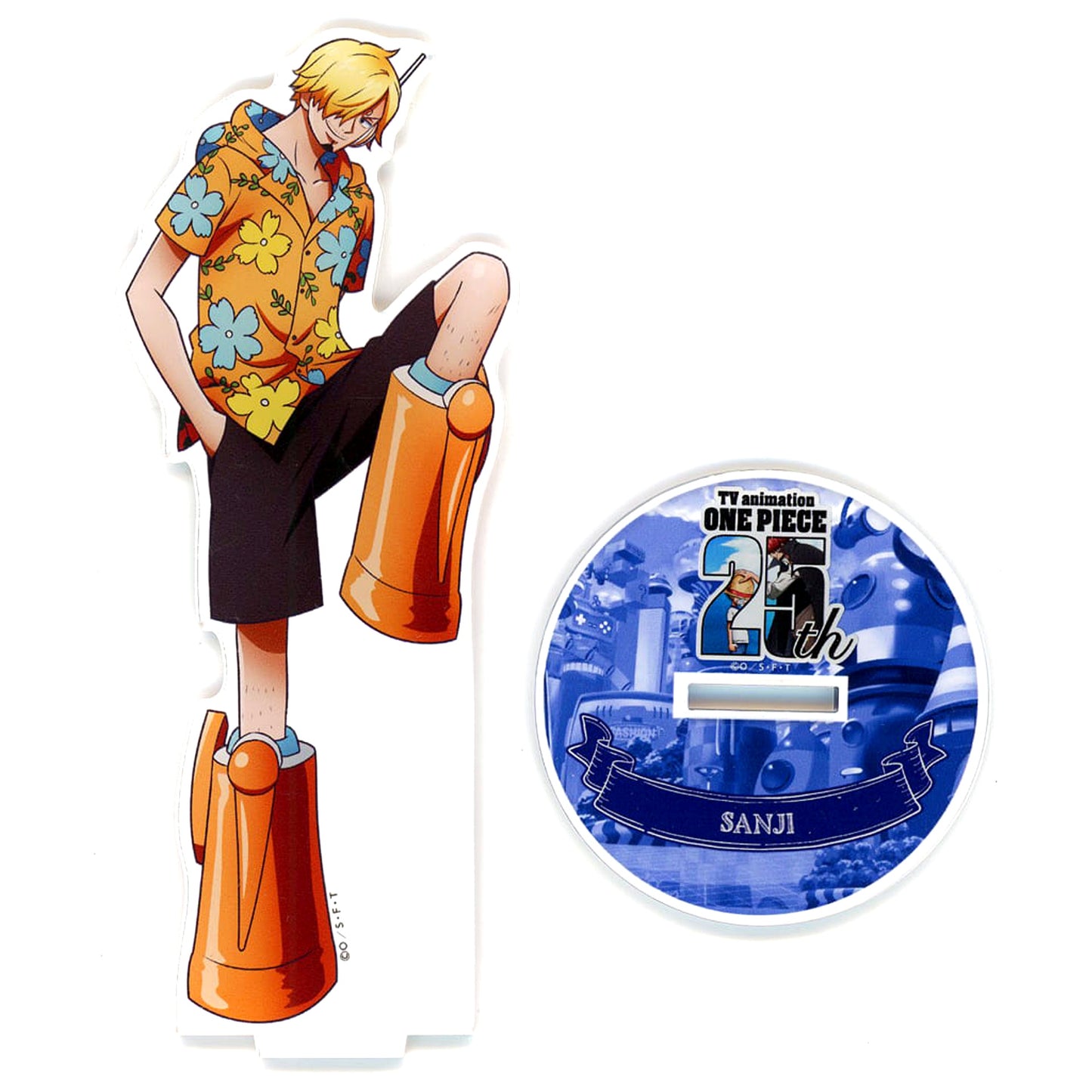Sanji One Piece Egghead Arc Acrylic Stand Seven Net Exclusive [USED]