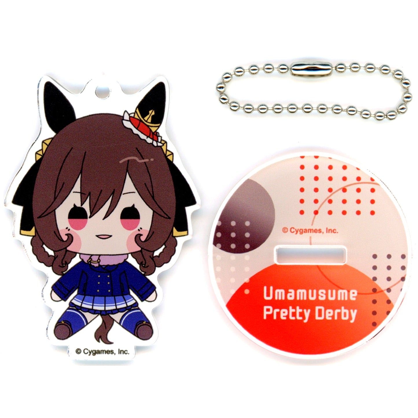 Gentildonna Umamusume Pretty Derby Mochidoru Art Collection Acrylic Stand Keychain Seven Eleven 4th Anniv Seven Net Ltd [USED]