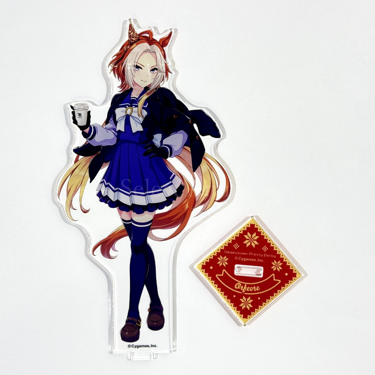 Orfevre Umamusume: Pretty Derby x 7-Eleven 4th Anniversary Campaign Seven Net Limited Acrylic Stand [USED]