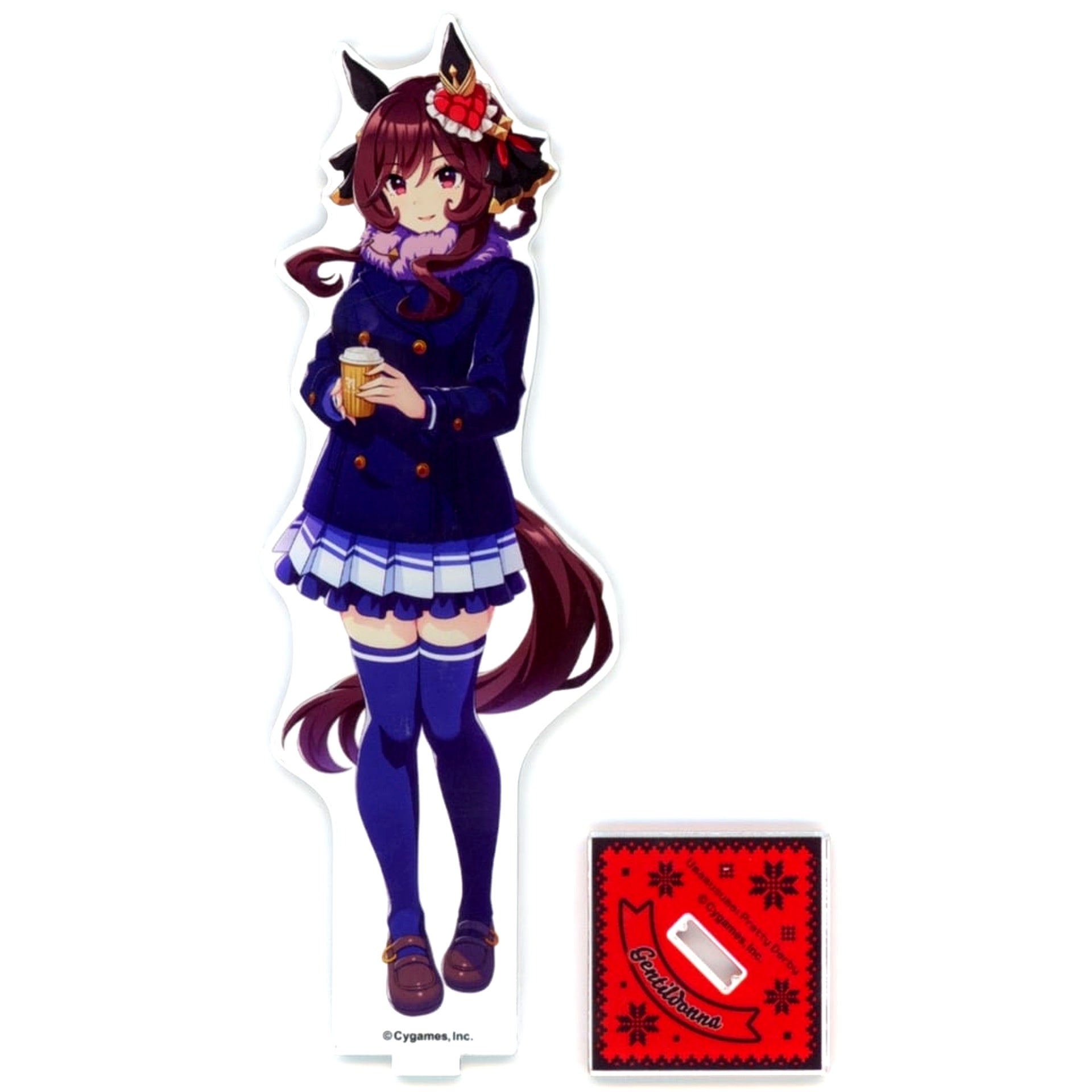Gentildonna Acrylic Stand Umamusume: Pretty Derby x 7-Eleven 4th Anniversary Campaign 7net Limited [USED]