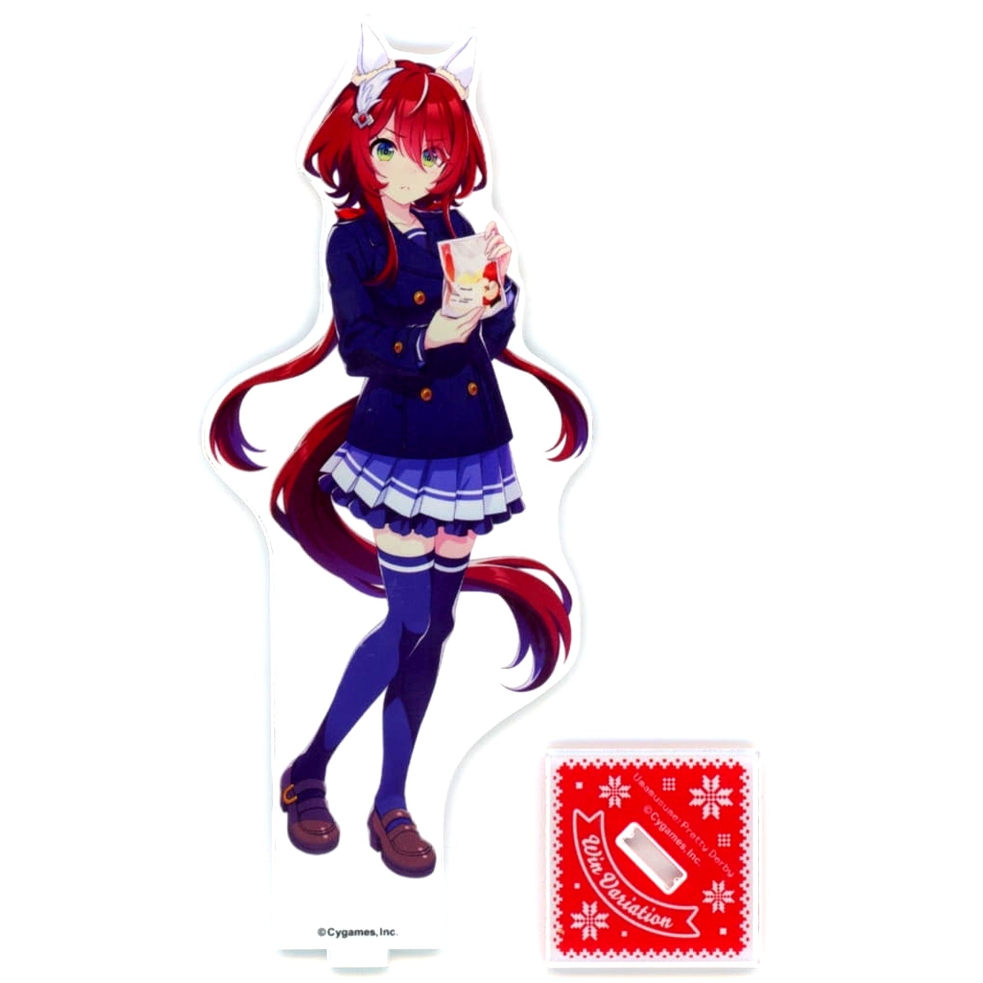 Win Variation Umamusume: Pretty Derby Acrylic Stand Seven-Eleven 4th Anniversary Campaign Seven Net Limited [USED]