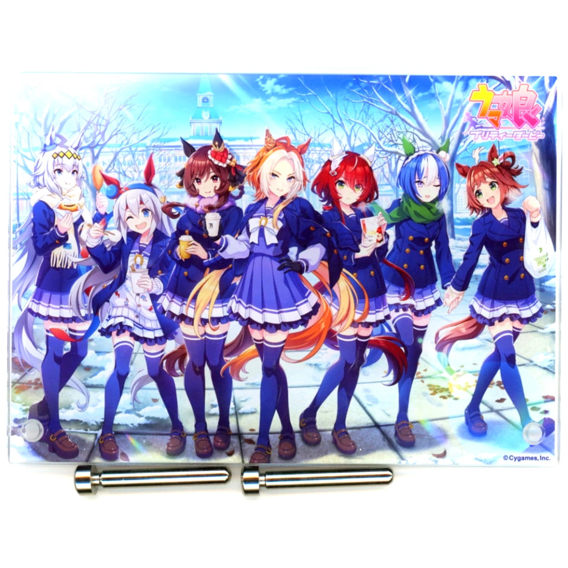 Umamusume: Pretty Derby x Seven-Eleven 4th Anniversary Campaign Seven Net Limited Group Acrylic Plate [USED]