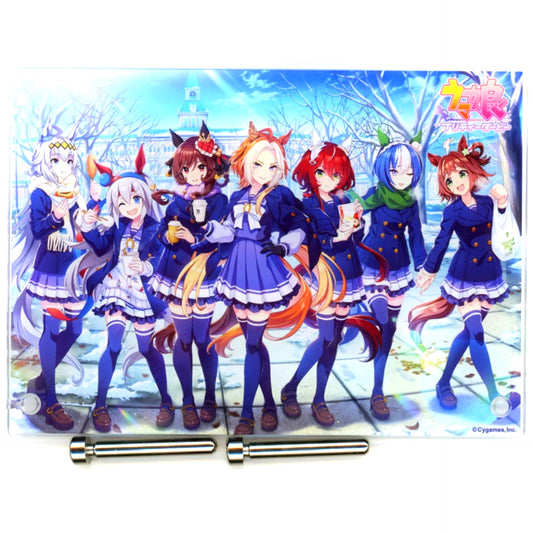 Umamusume: Pretty Derby x Seven-Eleven 4th Anniversary Campaign Seven Net Limited Group Acrylic Plate [USED]