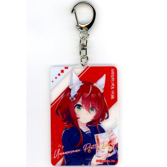 Win Variation Original Drawn Acrylic Keychain Umamusume Pretty Derby Seven Eleven 4th Anniv Campaign [USED]