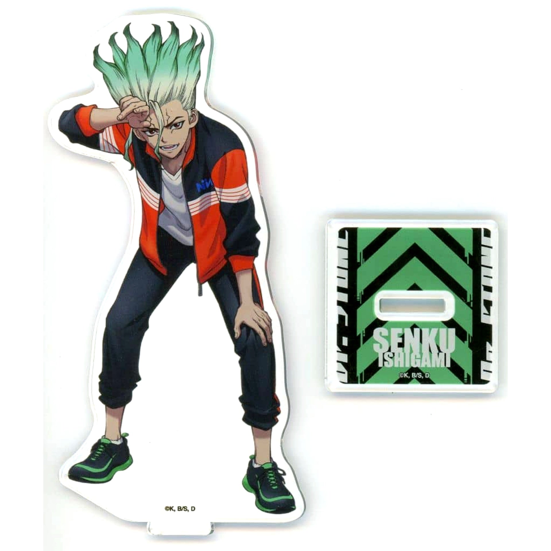 Senku Ishigami Dr.STONE x BicCamera Group Goods Fair SPORTS FESTIVAL Acrylic Stand [USED]